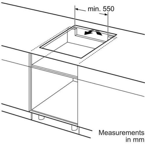 Варильна поверхня індукційна Siemens EU611BEB5E, 60см, чорна