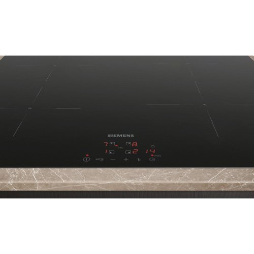 Варильна поверхня індукційна Siemens EU611BEB5E, 60см, чорна