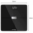 Ваги підлогові Tefal Body Fat Goodvibes Health, 180кг, 1х Li-ion, скло, чорні (BM9670S1)