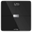 Ваги підлогові Tefal Body Fat Goodvibes Health, 180кг, 1х Li-ion, скло, чорні (BM9670S1)