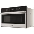 Мікрохвильова піч вбудована Whirlpool W7MD440, 31л, електронне керування, 1000Вт, гриль, дисплей, нержавіюча сталь
