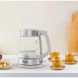 Електрочайник Tefal Glass Kettle, 1.7л, скло, з підсвіткою, біло-срібний (KI605B30)