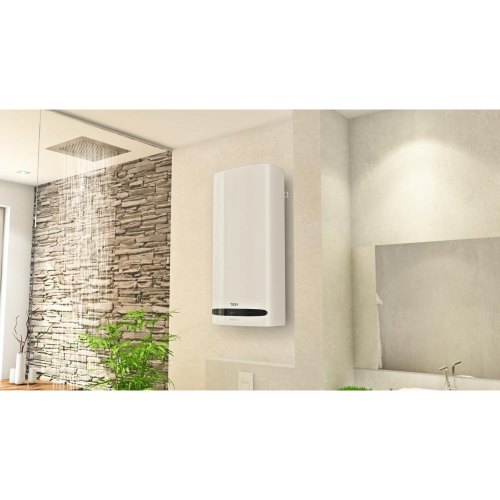 Водонагрівач електричний плаский TESY Bellislimo Cloud GCR 502722 E31 ECW Wi-Fi, 50л, 2,2кВт, електронне керування, B, білий (304766)