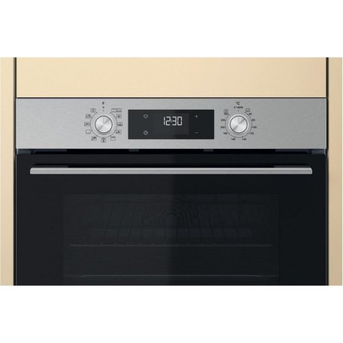 Духова шафа електрична Whirlpool OMK58HU1X, 71л, A+, дисплей, конвекція, телескопічні напрямні, нержавіюча сталь