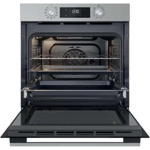 Духова шафа електрична Whirlpool OMK58HU1X, 71л, A+, дисплей, конвекція, телескопічні напрямні, нержавіюча сталь