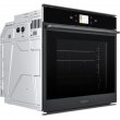 Духова шафа електрична Whirlpool W9OM24S1PBSS, 73л, A+, дисплей, конвекція, телескопічні напрямні, чорна