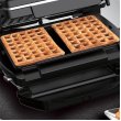 Форма для випікання вафель Tefal XA724810, для грилів Optigrill+, алюміній, чорна