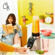 Блендер стаціонарний Tefal Blend UP, 1000Вт, чаша 700мл, тритан, чорно-золотистий (BL190AF0)