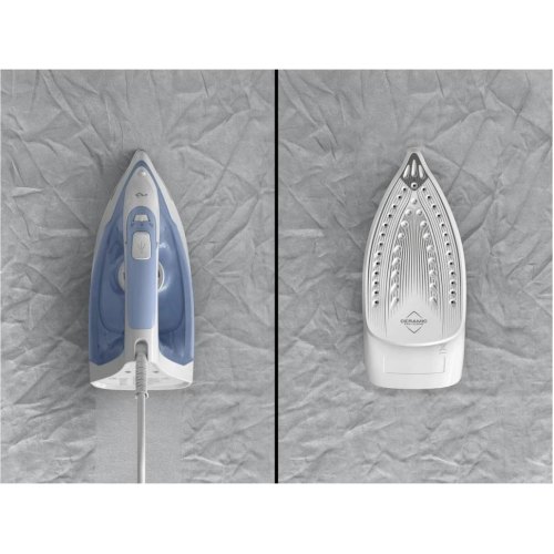 Праска Tefal Virtuo 30, 2000Вт, 240мл, паровий удар 120гр, постійна пара 27гр, керамічна підошва, біло-блакитна (FV2C41E0)