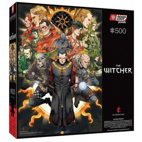 Пазл GoodLoot The Witcher Nilfgaard, 500 елементів (5908305244936)