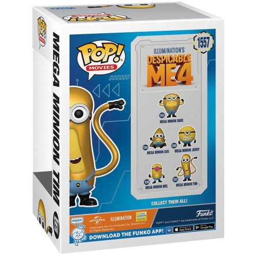 Фігурка Funko POP Movies: Despicable Me 4 - Mega Minion Tim (5908305248385)