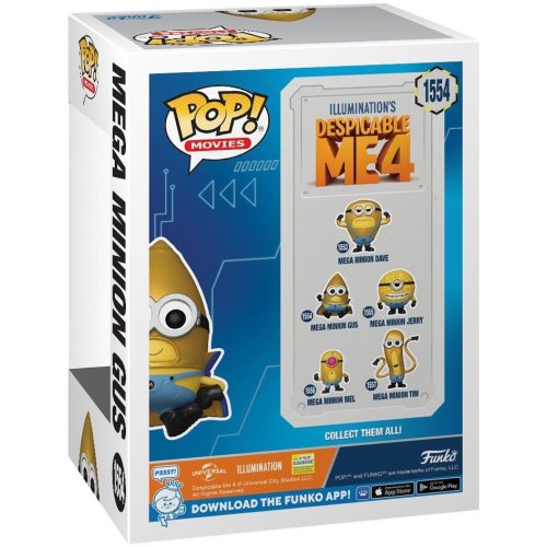 Фігурка Funko POP Movies: Despicable Me 4 - Mega Minion Gus (5908305248361)