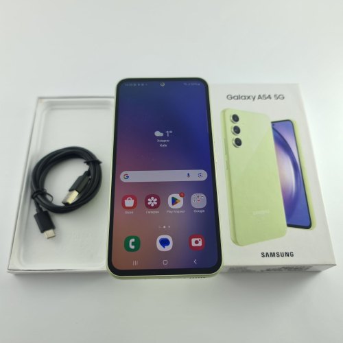 Смартфон Samsung Galaxy A54 (A546E) 128Gb Lime (SM-A546ELGASEK) USED **