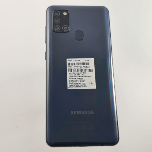 Смартфон Samsung Galaxy A21s (A217F) 32Gb Black (SM-A217FZKNSEK) USED **