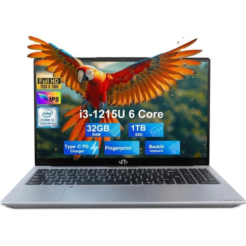 Ноутбук NIMO N154G (NEW) / 15,6 • IPS • 1920x1080 • Intel Core i3-1215U • ОЗП: 32 ГБ • Intel UHD Graphics • SSD: 1000 ГБ • ОС: Windows 11