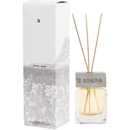 Аромадифузор Sister's Aroma, з ароматом Бавовна та денім, 100мл (4820227782345/4820227783922)