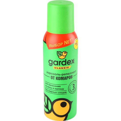 Аерозоль від комах Gardex Classic, від комарів, 100мл (5904114080024)