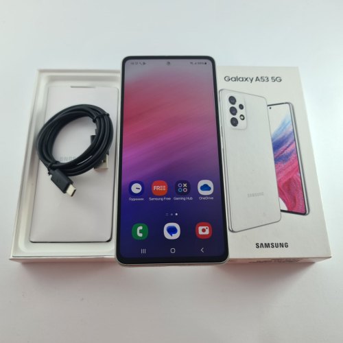 Смартфон Samsung Galaxy A53 (A536E) 256Gb White (SM-A536EZWDSEK) USED **