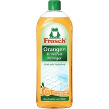 Рідина для чищення ванн Frosch, з ароматом Апельсин, 750мл (4001499140648)