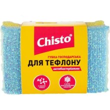 Губки кухонні Chisto, для тефлону, антибактеріальні, 2шт (4823098413981)