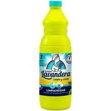 Рідина для чищення ванн La Antigua Lavandera, 2в1, із хлором, з ароматом Лимон, 1.5л (8437014202052)