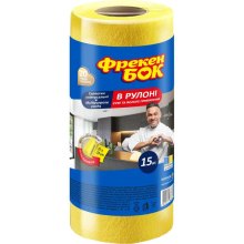 Серветки для прибирання Фрекен БОК, універсальні, в рулоні, 15шт (4823071663662)
