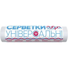 Серветки для прибирання Добра Господарочка, універсальні, в рулоні, 110шт (4820086521512)