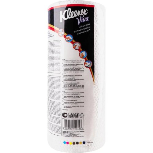 Серветки для прибирання Kleenex Viva, 56шт (5029053542713)