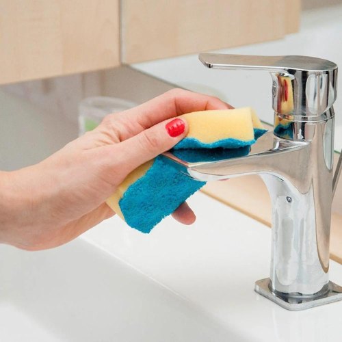 Губки кухонні Vileda Pur Active Colors, для тефлону, 4шт (4023103208049)