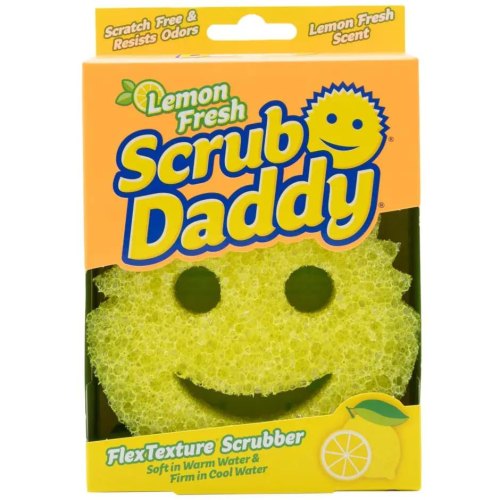 Губка кухонна Scrub Daddy Lemon Fresh, 1шт (5060481023054)