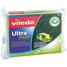 Губки кухонні Vileda Ultra Fresh, антибактеріальні, 2шт (4023103200982)
