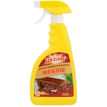 Засіб для догляду за меблями Сан Клин, для чищення та полірування, з розпилювачем, 500г (4820003540138)