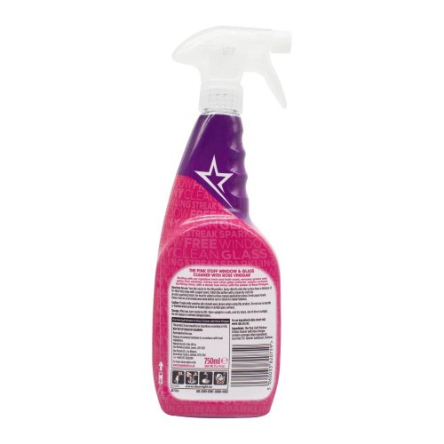 Засіб для миття скла The Pink Stuff Rose Vinegar, 750мл (5060033820759)