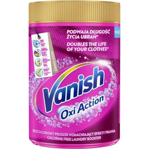 Засіб для видалення плям Vanish Oxi Action, 625г (5900627081749/5997321747798)