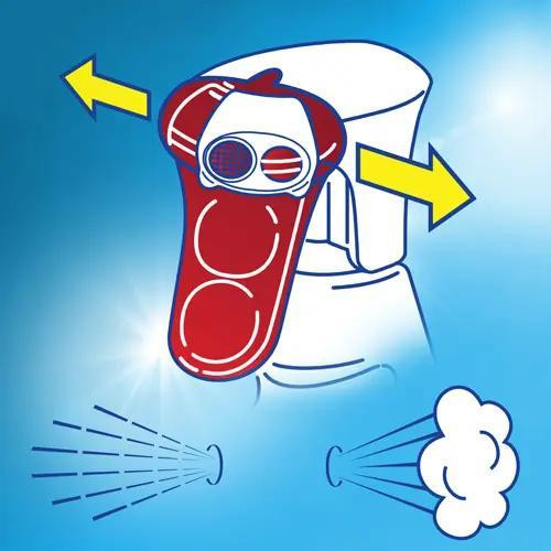 Засіб для миття скла Clin Блакитний, 500мл (9000100865760)