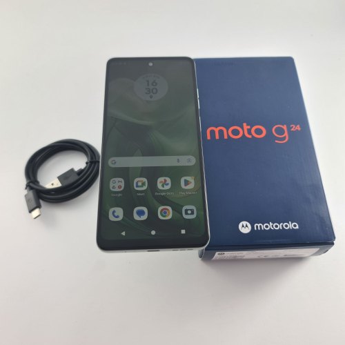 Смартфон Motorola Moto G24 (XT2423) 4/128Gb Ice Green USED **