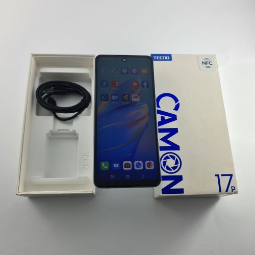 Смартфон Tecno Camon 17P (CG7n) 6/128Gb Frost Silver USED **