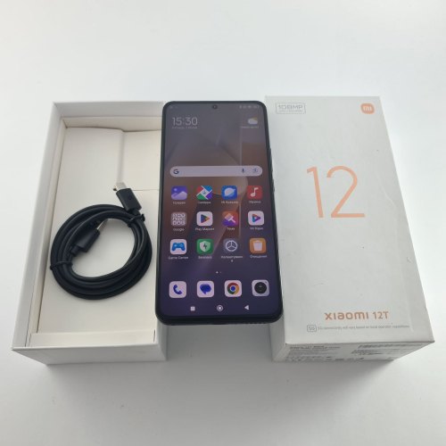 Смартфон Xiaomi 12T 8/256Gb Black USED **