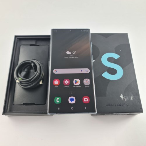 Смартфон Samsung Galaxy S22 Ultra (S908B) 128Gb Green (SM-S908BZGDSEK) USED **