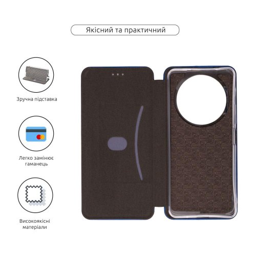 Чохол-книжка G-Case для Xiaomi Redmi A3 Blue (ARM74431)