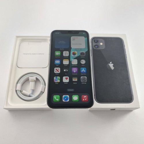 Смартфон iPhone 11 128GB Black, Model A2221 USED **
