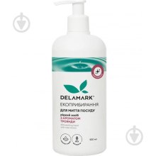 Засіб для ручного миття посуду DeLaMark, з ароматом троянди, 500мл (4820152330123)