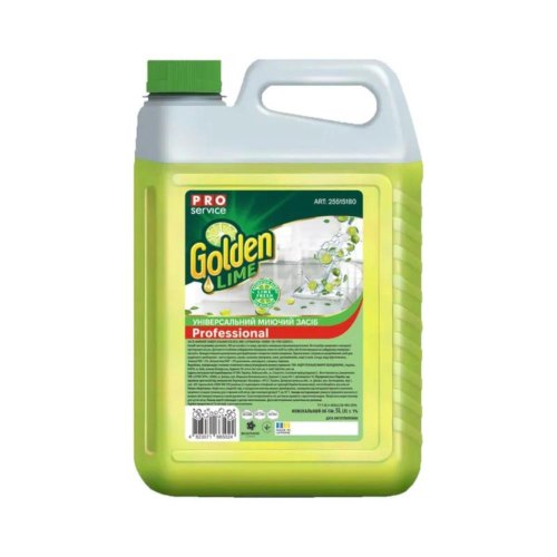 Засіб для миття підлоги PROservice Golden Lime, універсальний, з ароматом Лайм, 5л (4823071665024)