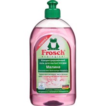 Засіб для ручного миття посуду Frosch, з ароматом Малина, 500мл (4009175940278)