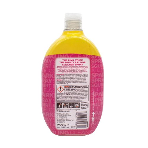 Засіб для миття підлоги The Pink Stuff, концентрат, 750мл (5060033821619)