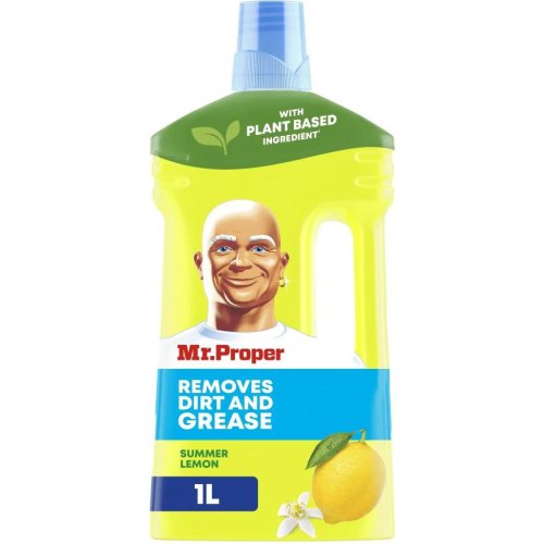 Засіб для миття підлоги Mr.Proper, з ароматом Лимон, 1л (4084500644762/8006540919026)