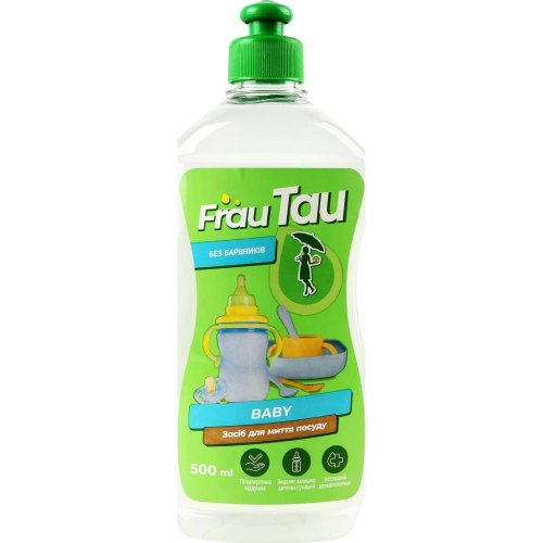Засіб для ручного миття посуду Frau Tau Baby, для дитячого посуду, 500мл (4820263230428)