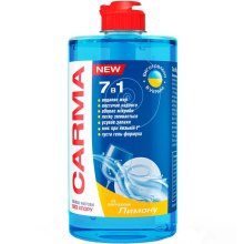 Засіб для ручного миття посуду Carma, з ароматом Лимон, 500мл (4823098413905)