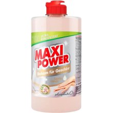 Засіб для ручного миття посуду Maxi Power, з ароматом Мигдаль, 500мл (4823098412120)
