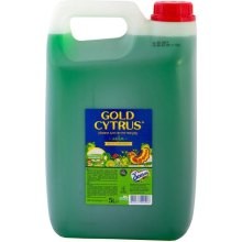 Засіб для ручного миття посуду Gold Cytrus, з ароматом Лайм, 5л (4820167000226)